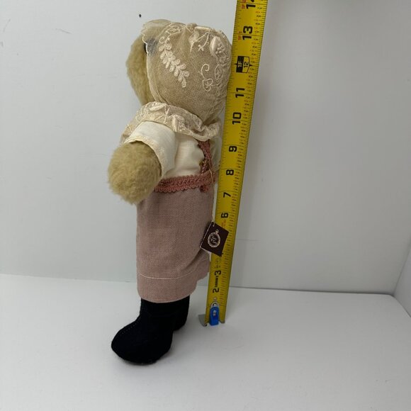 Raebhat Originals Faces of Time Prairie Dog Bear 13 inch Vintage Scotland Tweed - Picture 11 of 16